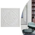 thumbnail image 6 of Girlsshop 1Pc 3D Tile Stone Brick Wall Sticker Soft Foam Panels, 6 of 9