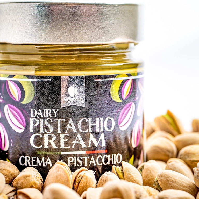 Gourmanity Pistachio Cream Spread, Dessert Paste for Baking and
