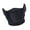 Black, variant on Breathable Fleece Half Mask Ergonomic Cycling Face Cover Enduring