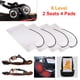thumbnail image 5 of sweethay Almohadilla de calefacción para asiento de coche, 4 piezas, desmontable, 12V, protección contra sobretemperatura, calentador térmico Ventana automotriz, 5 of 6