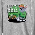 thumbnail image 3 of Paw Patrol - Let's Roll Rocky - Toddler And Youth Long Sleeve Graphic T-Shirt, 3 of 6