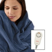 Sunbeam Warming Microplush Throw, Lagoon