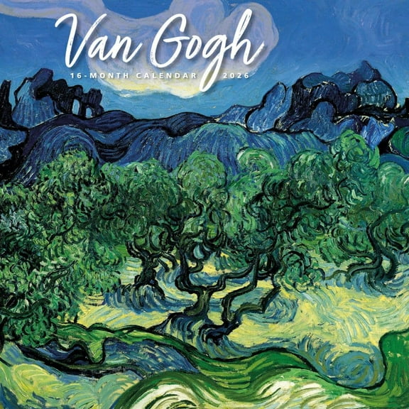 Carousel Calendars, Van Gogh 2026 Wall Calendar