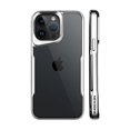 thumbnail image 3 of Funda de teléfono acrílica a prueba de golpes para iPhone 13, 14, 15 Pro Max, 12ProMax, Marco galvanizado, HD, transparente, cubierta de prevención de caídas, 3 of 5