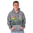 thumbnail image 3 of Vintage Cartoon Make Way For Bad Luck Hoodie Sweatshirt Women Men Brisco Brands S, 3 of 6