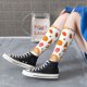 thumbnail image 5 of Fotbe Fall Gnomes Harvest Calcetas Divertidas Estampadas para Hombre y Mujer, Calcetas de Algodón hasta la Rodilla para Caminar, Correr, Enfermería y Embarazo, 5 of 6