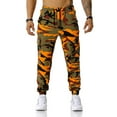 thumbnail image 4 of BDPORKAS Camo Cargo Pants for Men Casual Drawstring Sweatpants Camouflage Joggers Trouser with Pockets, 4 of 5
