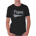 thumbnail image 1 of Playera Para Hombre de Cuello RedondoPapa T Shirt for Men Mens Graphic Tshirt Tops Vintage Fathers Day Gift for Daddy Best Dad Ever Shirts Papa Gifts from Daughter Father Gifts from Son Dad Tshirt T, 1 of 8