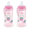 NUK Active Sippy Cup, 10 oz, 2 Pack, 8+ Months, Girl