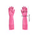 thumbnail image 3 of Leodye 1PCS Thick Waterproof Non-slip Rubber Dishwashing Gloves, Wear-resistant Protective Gloves for Kitchen Cleaning and Household Laundry -14.96*3.93 IN, 3 of 6