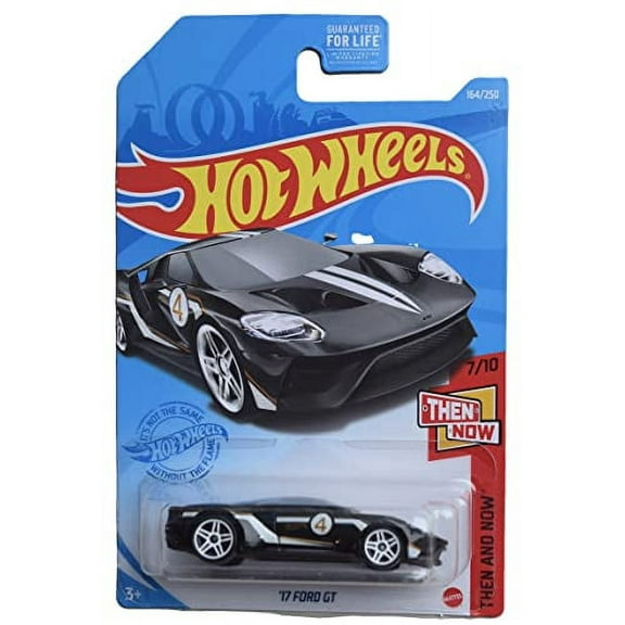 Hot Wheels '17 Ford GT (Black) 2021 Then and Now