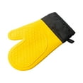 thumbnail image 1 of Heat Resistant Gloves, Thick Insulated Mitts, Oven Baking Hand Protection, Kitchen Cooking Utensils, Yellow, 1 of 6
