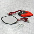 thumbnail image 3 of Soumake 2Pcs/Set 8/10mm Motorbike Scooter Motorcycle Handlebar Mount Rear View Mirrors, 3 of 8