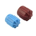 thumbnail image 3 of Pair Auto AC A\/C Valve Cap Refrigerant Valve High\/Low Voltage R134a Dust Cover, 3 of 11