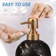 thumbnail image 2 of MasteelfCA 1Pc Pump Bottle Ceramic Lotion Bottle Refillable Container Lotion Dispenser, 2 of 7