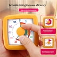 thumbnail image 4 of Visual Learning Timers For Kids Time Management Skill Development Rainbows Clock Battery Release Design, 4 of 10