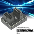 thumbnail image 4 of Adaptador 12VHPWR, 12 Adaptador De Corriente GPU De 4 Pines PP Shell 450W De Salida Para PC, 4 of 8