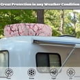 thumbnail image 3 of Cherry Blossoms RV Air Conditioner Cover, RV Air Conditioner Winter Cover RV AC Protection Universal RV Roof Top AC Covers for Outside Camper Travel Trailer AC Covers, 3 of 7
