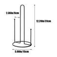 thumbnail image 3 of Gnmfd Kitchen Vertical Paper Towel Organizer, Rolling Paper Towel Rack with Cling Film and Paper Towel Storage, Space-Saving Bathroom and Kitchen Organizer, Closet Organizers and Storage Solutions, 3 of 6