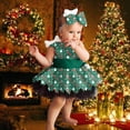 thumbnail image 3 of Vestido de Niña Gibobby Disfraz de cavernícola Verde 3-6 meses, 3 of 5