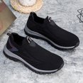 thumbnail image 3 of NOKIO Men's Sneakers Comfortable Wide Width Sock Shoes Non-S𝗅ip Mesh Casual Running Shoes Breathable Soft Knit Sneakers for Daily Walking, Tennis Sport, 3 of 4