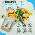 thumbnail image 4 of Fusion Select Roasted Dandelion Root Tea Bags - Herbal Dandelion Tea for Daily Wellness & Relaxation - Natural, Rich In Nutrients, No Caffeine - Zero Sugar, Fat, Calories - 2.5g, 40 Natural Tea Bags, 4 of 5