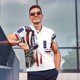 thumbnail image 4 of Balery Patriotic Skull Art Camisa Polo de Hombre con Estampado, de Manga Corta y Tejido Medio, Camisa Tipo Golf Polo-Large, 4 of 6