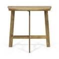 thumbnail image 6 of Patio Tables Outdoor Half-Round Folding Acacia Wood Bistro Table, Natural,Garden Tables, 6 of 15