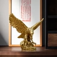 thumbnail image 5 of Manualidades creativas de águila, decoración de animales, decoración de escritorio de oficina, decoración de estantería de entrada de casa, 5 of 5