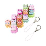 Clickeez Series 3 Clickable Collectibles Character Keyboard Keys Keychain, 12 Pack