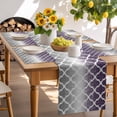 thumbnail image 6 of Placemats Set of 4, Purple and Gray Ombre Gradient Place Mats Morocco Pattern Tablemats Washable Placemat Table Decoration for Kitchen Table Dinner Party Home Decor Indoor Outdoor 13x19 Inch, 6 of 9