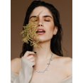 thumbnail image 2 of HAHDAXIA Collier Ras-du-Cou Papillon Couche Collier Papillon Collier Pendentif Papillon Doré pour Femmes, 2 of 6