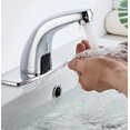 thumbnail image 3 of Grifo automático MACHAO lavabo sin contacto sensor de CC cromado, 3 of 5