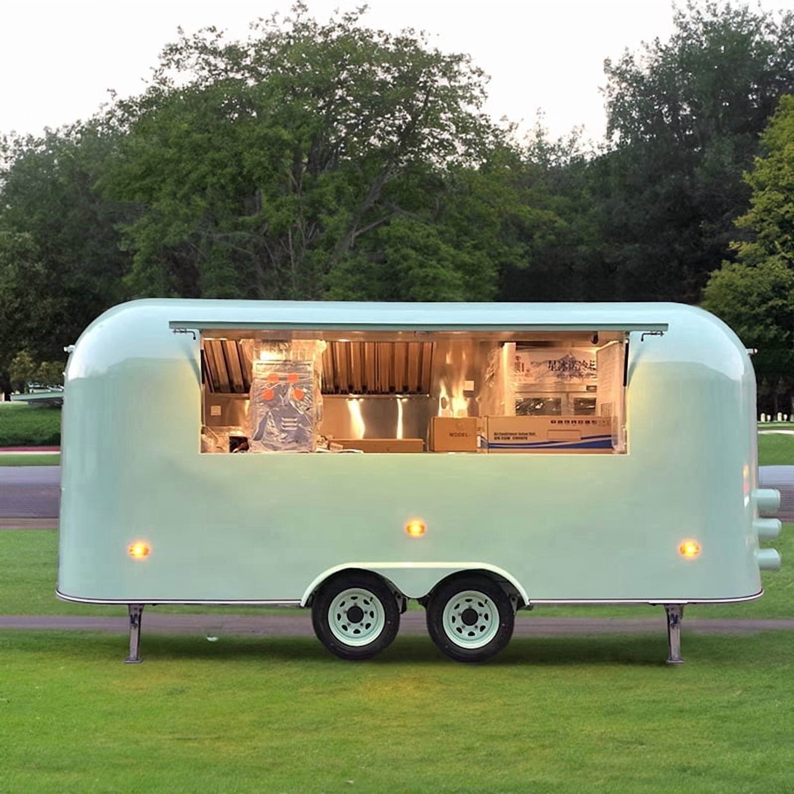 BELYOO Heavy-Duty Stainless Steel Commercial Food Service Cart | Catering Equipment for Food Preparation and Outdoor Events