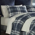 thumbnail image 2 of Nautica Crossview Plaid Comforter Set King Navy, 2 of 2