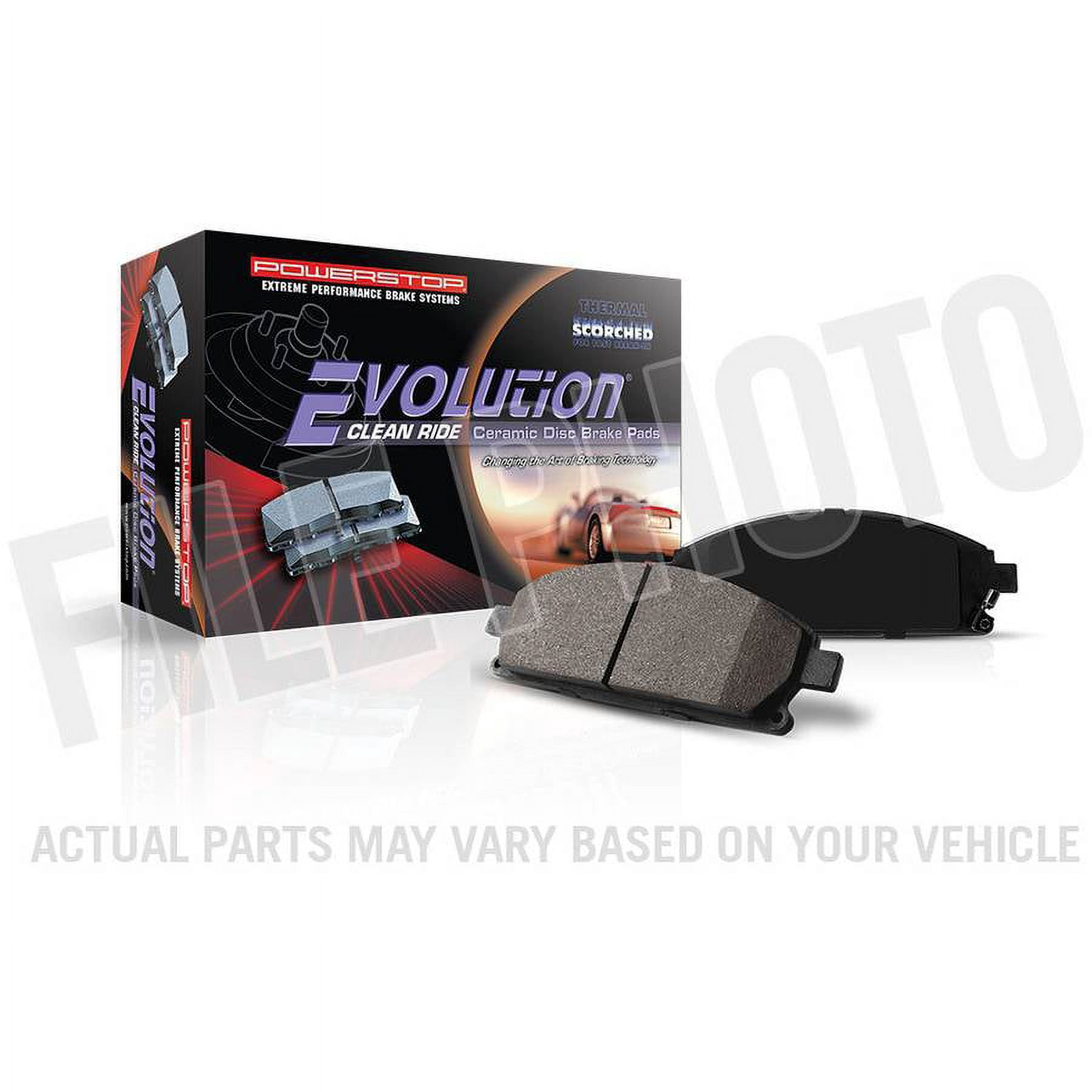 Power Stop Front Z16 Evolution Ceramic Brake Pads 16-1730 Fits 2014 Ford Fiesta
