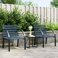 thumbnail image 1 of vidaXL Chaises de Jardin 2 Pcs Gris Bois, 1 of 5