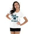 thumbnail image 3 of South Dakota You've Heard Pun Bison Womens Slim Fit Graphic Tee Brisco Brands X, 3 of 5