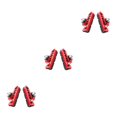 thumbnail image 2 of Pastillas de freno Greeniant 1 par Accesorio de rueda Negro rojo 3Conjunto, 2 of 6