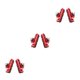 thumbnail image 3 of Eigraketly 1 par de piezas de freno de bicicleta, piezas de bicicleta, zapatas de freno para reparación, rojo/negro Negro rojo 3piezas, 3 of 6