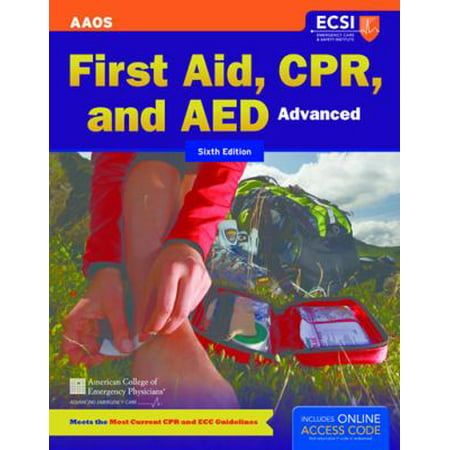 First Aid, CPR and AED Advanced [Paperback - Used]