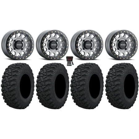 Method 401 Bdlk 15×6 Wheels Ti 33 Trekker Tires Sportsman RZR Ranger