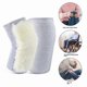 thumbnail image 4 of Outdoor Sports Warm Lengthened Knee Pads Protector Protective Wool Elastic Thermal Plush Kneepad Kneecap Kneelet Solid(XL), 4 of 4