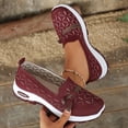 thumbnail image 5 of Zapatos Ortopedicos para Mujer, Women's Woven Orthopedic Breathable Soft Sole Shoes, Go Walking Slip On Casual Comfortable Diabetic Sneaker, 5 of 6