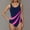 02 Navy, variant on Awdenio Bikini Sets for Women Color Block Print One Piece Swimsuits Athletic Training Swimwear Bathing Suits