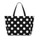 thumbnail image 2 of Fotbe Black and White Polka Dot Bolsa de Viaje para Playa - Resistente al Agua, Bolsa Tote de Gran Capacidad y Ligera con 7 Bolsillos para Mujeres y Hombres, 2 of 7