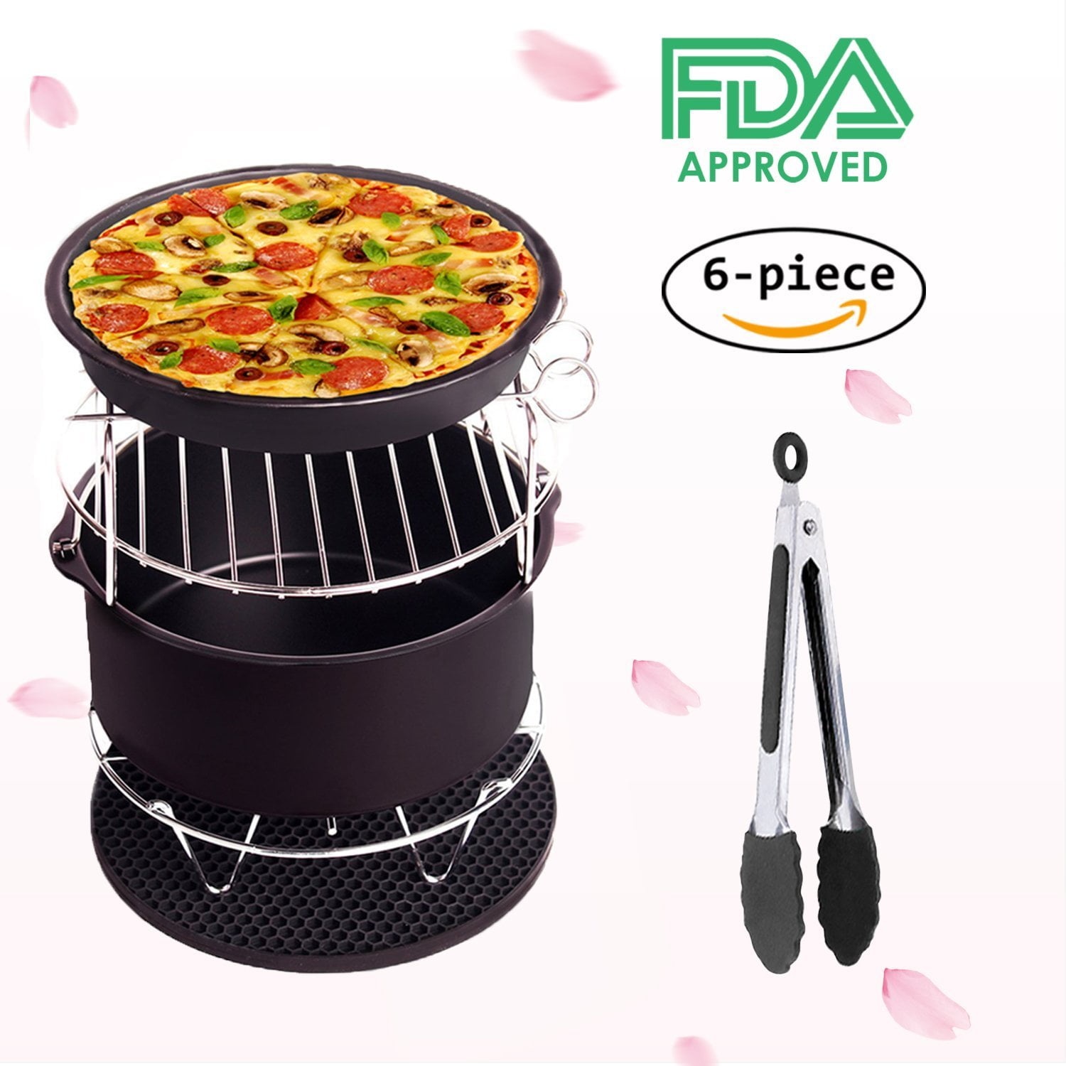 Air Fryer Accessories Deep Fryer Gowise Phillips Avalon Bay and More, 6