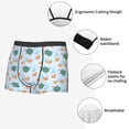 thumbnail image 5 of Wukai Turtles And Goldfish Print Men’s Underwear Breathable Boxer Briefs,&nbsp;Moisture Wicking & Breathable-Small, 5 of 7