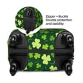 thumbnail image 4 of Kdxio Happy St. Patrick's day Pattern Luggage Cover for Travel,Elastic and Durable,Fits 18-32 Inch,Anti-Scratch Suitcase Protector, 4 of 9
