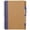 Blue, variant on Minimalist Hardcover Spiral Bound Notebooks, Thick Lined Paper Leather Journals, Bullet Sketch Planner Notebooks for Daily Journaling & Office Note Taking